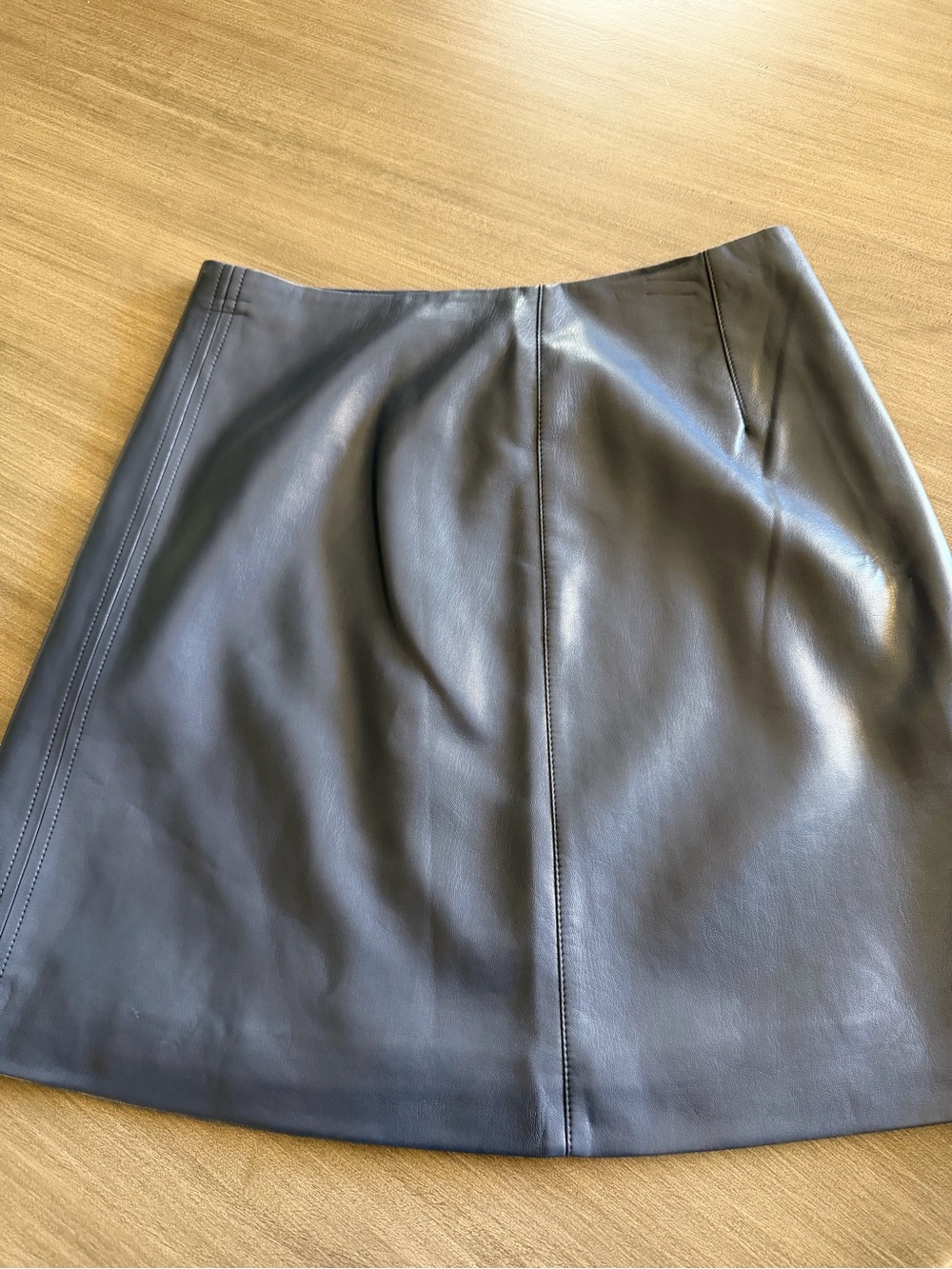 J CREW 00 Fairfax skirt in faux leather CQ251 - Picture 4 of 6